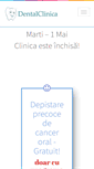 Mobile Screenshot of dentalclinica.ro